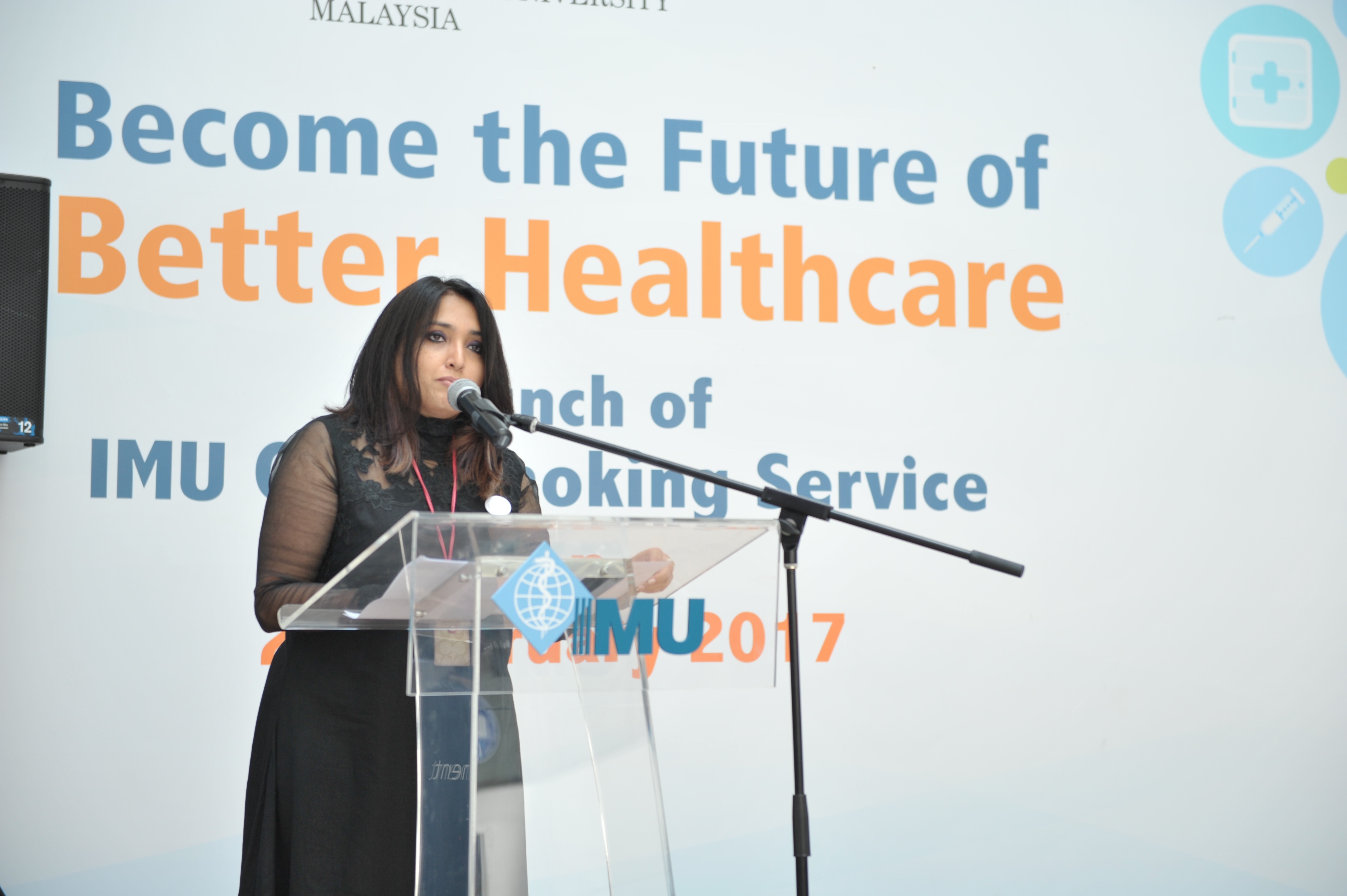 Dr. Sobia Bilal_The Launch of IMU QSS