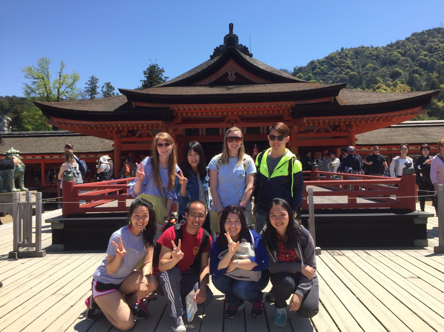 IMU Pharmacy Students sight seeing in Japan