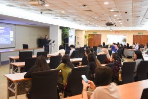 Prof Anthony R Leed delivered a talk titled “Effective Weight Loss with Total Diet Replacement Diet to Prevent Diabetes and to Achieve Remission in Early Diabetes” on 29 November 2018 at the International Medical University (IMU) campus in Bukit Jalil