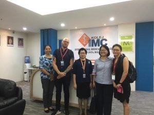 IMU Student Mobility Programme: Visit to IMC