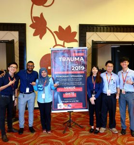 1st Borneo Trauma Update 2019 Conference and Trauma Moulage Competition sees success for IMU lecturer and students.