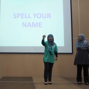 An enlightening workshop for IMU medical students, lecturers and Hospital Tuanku Ja’afar Emergency and Trauma Department's staff to learn sign language.