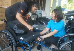 An IMU Cares project for the wheelchair user community.