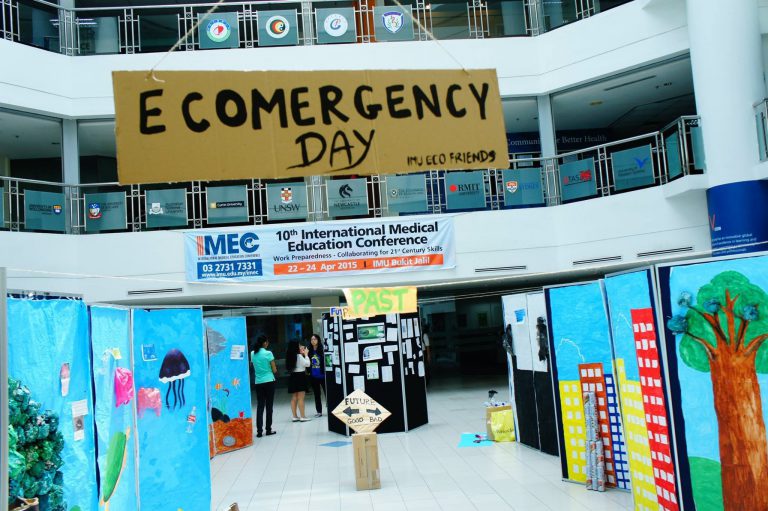 An Exhibition with a Difference : Ecomergency Day at IMU
