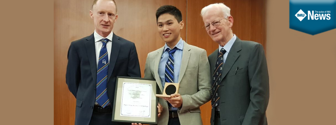 Imu Medical Student Wins Prestigious