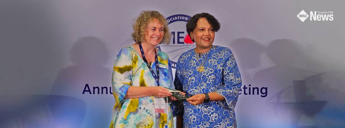Prof Vishna Devi Nadarajah, the Deputy Vice-Chancellor for Institutional Development and International at the International Medical University (IMU), was honoured with the prestigious ASME Gold Medal 2023
